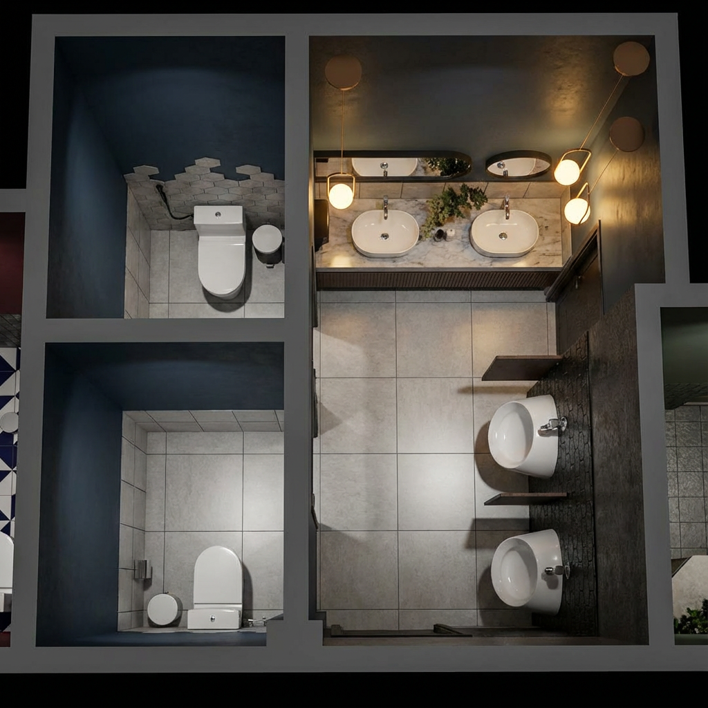 Hygienic Restrooms